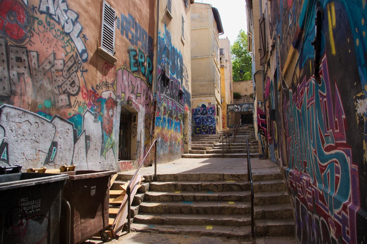Quartier Belle-de-Mai à Marseille